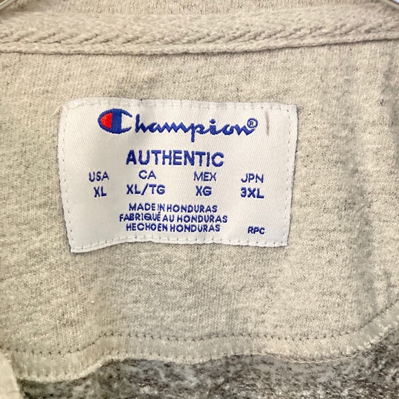 Grey Champion Quarter Zip - Picture 4 of 4